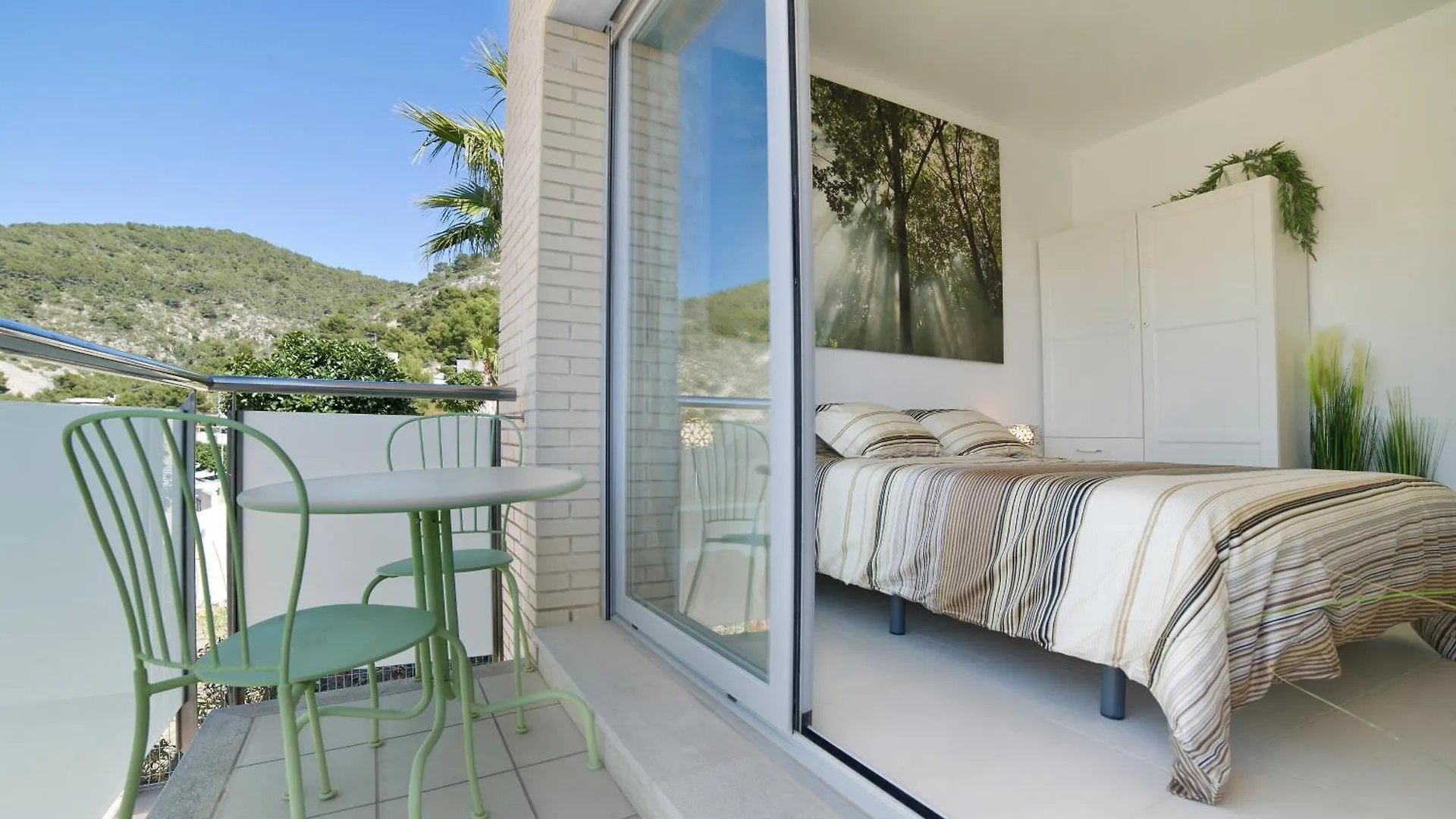 Ferienwohnung Duplex Moderno 3 Hab Parking, Vistas Al Mar Y Terraza Sitges 0*,